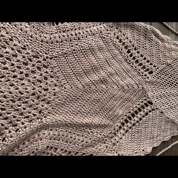 Macrame vintage halter top - Picture 3 of 4